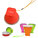 Copy of Collapsible Silicone Cup - 8 oz.