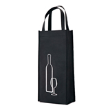Non-Woven 2 Bottle Wine Tote Bag