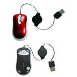 Retractable Scrolled Optical Mouse