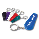 Whistle Keychain with LED Light