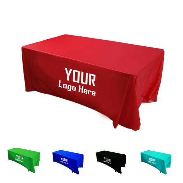 8 Ft 4 Sided Plain Table Cover