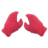 Acrylic Lobster Claw Gloves