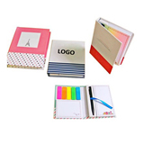 Hardcover Note Pads With Pen