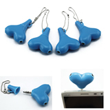 Heart Shape Earbud Splitter