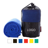 Microfiber Sports Towel In Mesh Bag