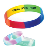 Multi-Colored Silicone Bracelet