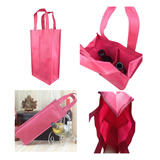 Non-Woven 2 Bottle Wine Tote