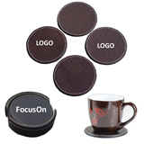 PU Leather Coaster Set