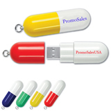 Pill Shaped USB Drive - 2GB