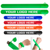 Slap wristband USB flash drive