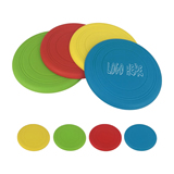 Soft Pet Silkscreen Silicone Flying Disc