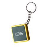 Two Tone Tape Measure Keychain